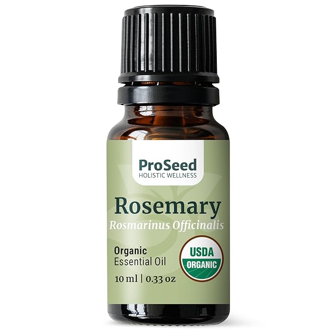 USDA Organic Rosemary Essential Oil – 100% Pure Therapeutic Grade | ProSeed Wellness