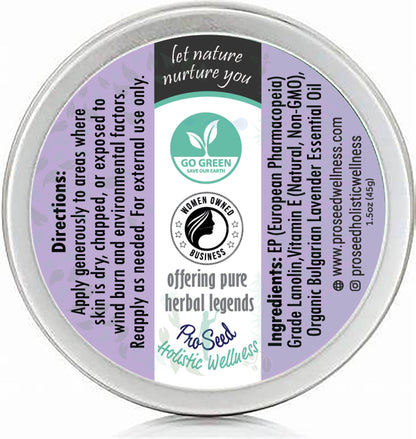 Fresh Lanolin Infused with Organic Lavender Essential Oil and Vitamin E